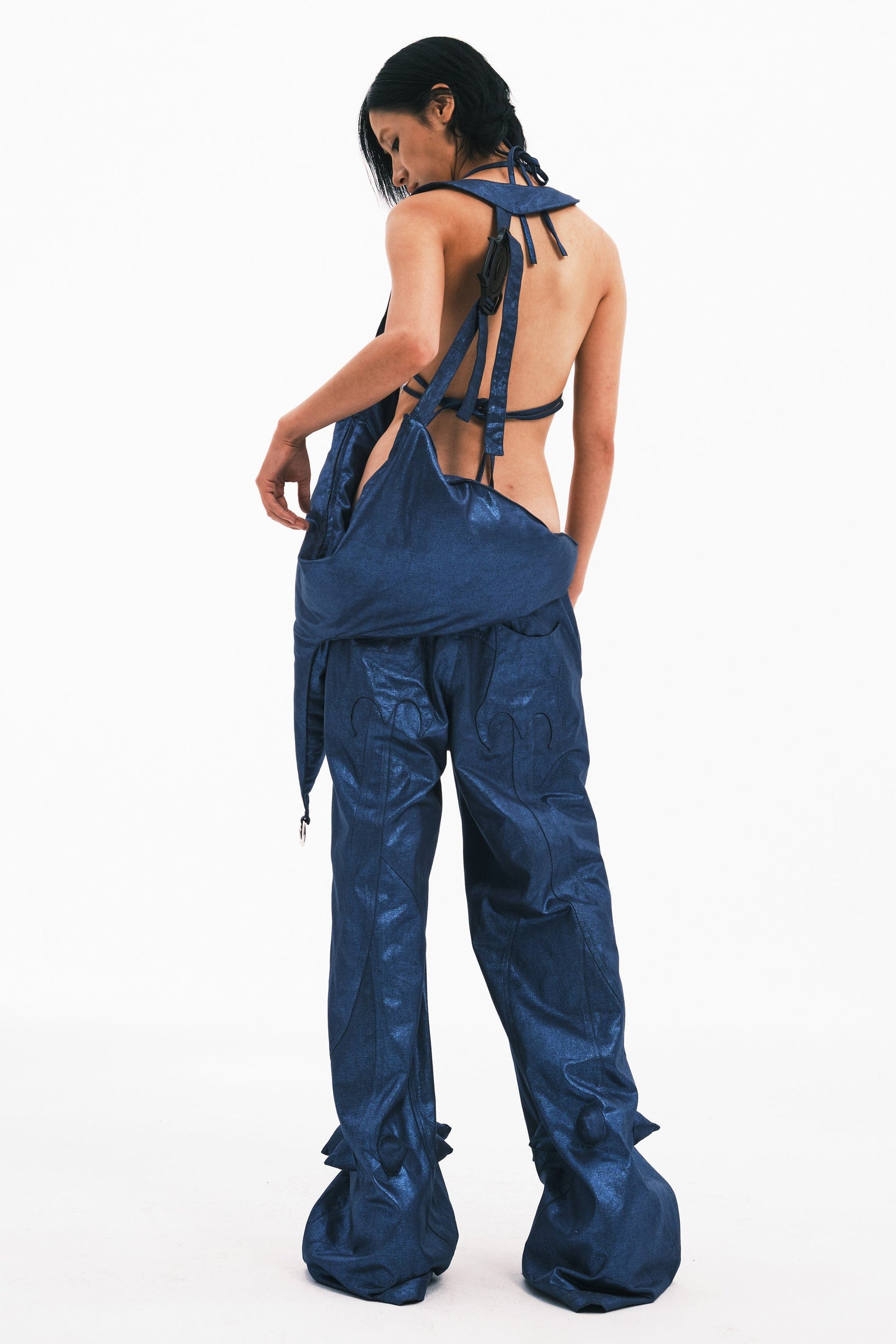 Chic Metallic Thorn Vest Bag -  stylish festival bag - Chic Metallic Thorn Crossbody Bag for Stylish Organization - View 13