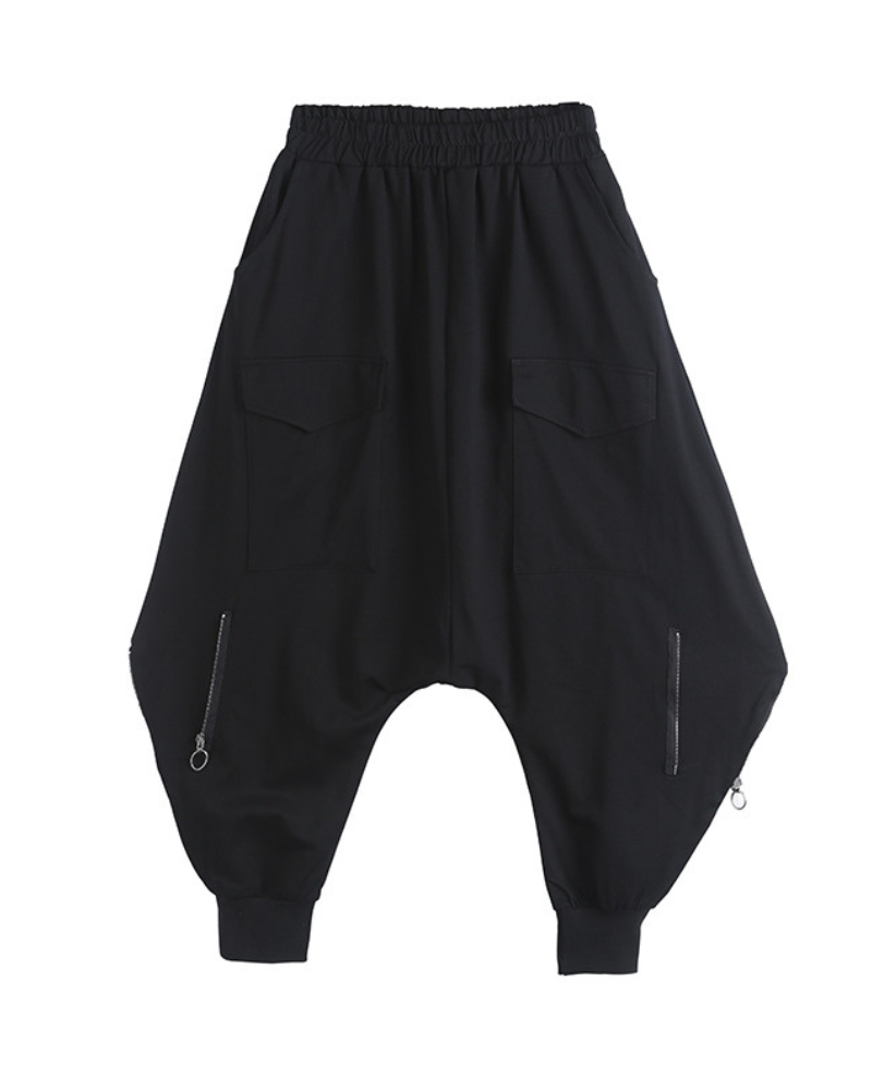 Chic Oversized Hakama Trousers -  versatile design trousers - Chic Oversized Hakama Trousers for Modern Style - View 7