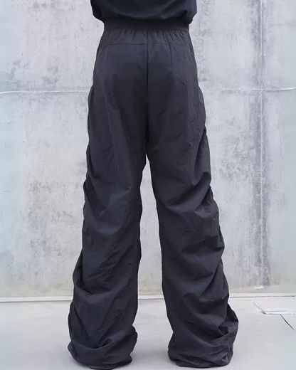 Chic Pleated Spiral Casual Pants -  lightweight casual pants - Trendy Pleated Spiral Casual Pants for Unique Style - View 4