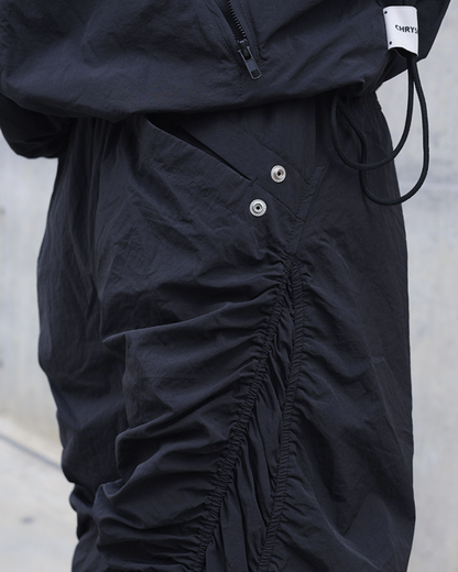 Chic Pleated Spiral Casual Pants - streetwear pants - Trendy Pleated Spiral Casual Pants for Unique Style - View 9