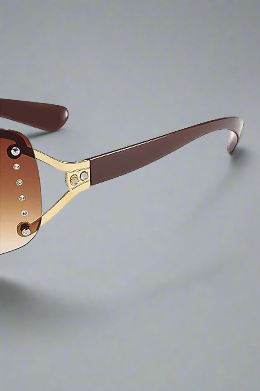 Chic Semi-Rim Gradient Shades - gradient sunglasses - Chic Semi-Rim Gradient Sunglasses for Modern Style - View 22