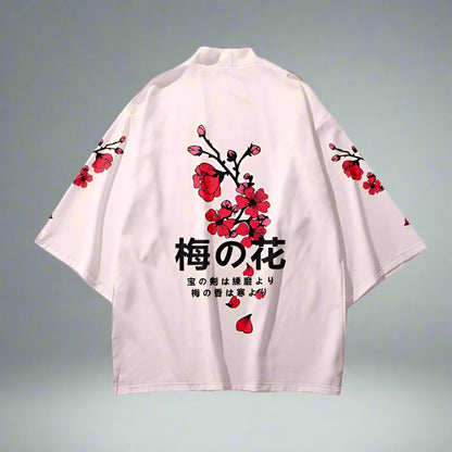 Chic Short Kimono Cover-Up -  casual - Chic Floral Short Kimono Cover-Up for Women - View 4