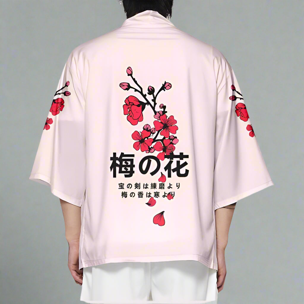 Chic Short Kimono Cover-Up -  cover-up - Chic Floral Short Kimono Cover-Up for Women - View 5