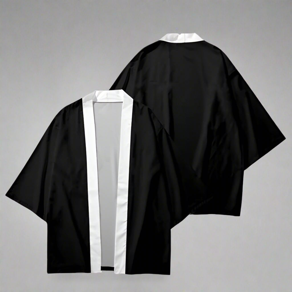 Chic Solid Kimono Wrap -  3/4 sleeve kimono - Elegant Kimono Wrap for Everyday Style and Comfort - View 3