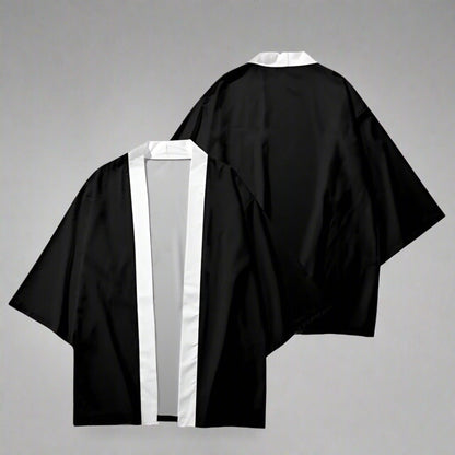 Chic Solid Kimono Wrap -  3/4 sleeve kimono - Elegant Kimono Wrap for Everyday Style and Comfort - View 3