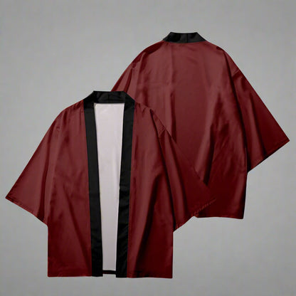 Chic Solid Kimono Wrap -  fashionable kimono - Elegant Kimono Wrap for Everyday Style and Comfort - View 7