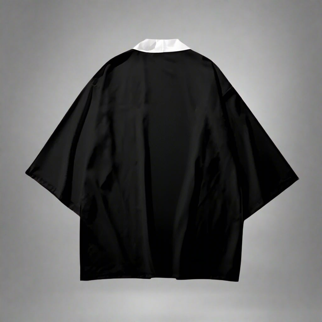 Chic Solid Kimono Wrap - kimono - Elegant Kimono Wrap for Everyday Style and Comfort - View 2