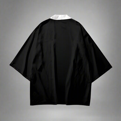 Chic Solid Kimono Wrap - kimono - Elegant Kimono Wrap for Everyday Style and Comfort - View 2