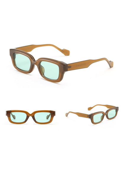 Chic Square Frame Sunglasses -  modern craftsmanship - Stylish Square Frame Sunglasses for a Retro Look - View 12