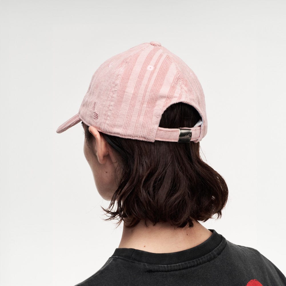 Chic Striped Corduroy Cap -  corduroy hat - Stylish Striped Corduroy Cap for Everyday Wear - View 4
