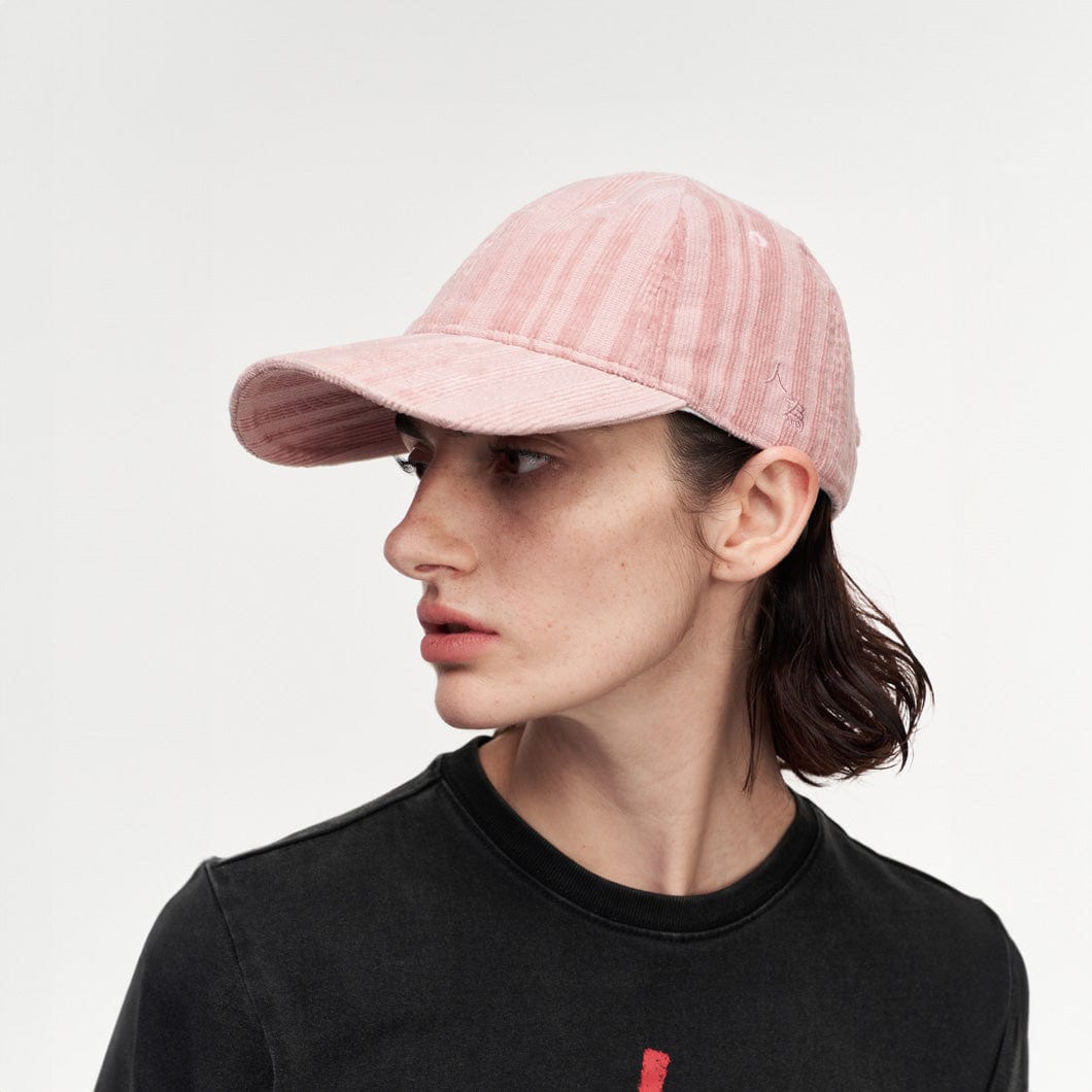 Chic Striped Corduroy Cap -  fashion accessory - Stylish Striped Corduroy Cap for Everyday Wear - View 6