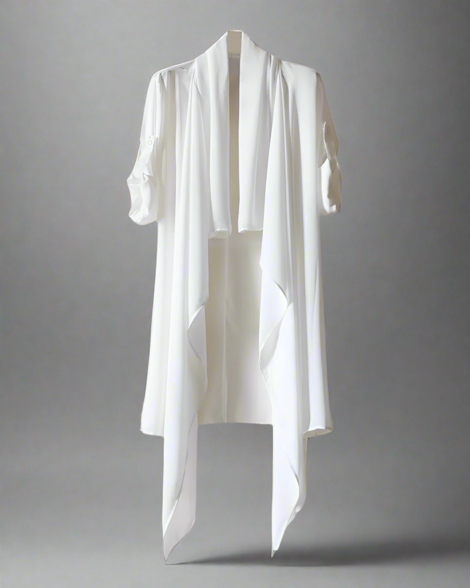 Chic Sun-Guard Long Shawl - Summer Techwear - Chic Sun-Guard Long Shawl for Urban Comfort - View 2