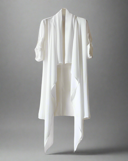 Chic Sun-Guard Long Shawl - Summer Techwear - Chic Sun-Guard Long Shawl for Urban Comfort - View 2