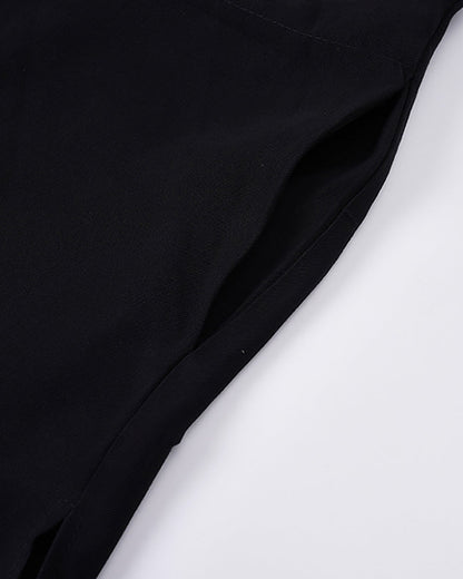 Chic Techwear Relaxed Collar Shirt -  layering shirt - Relaxed Collar Techwear Shirt for Street Style - View 12