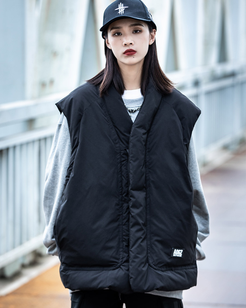 Chic Unisex Winter Vest -  chic vest - Unisex Winter Vest for Outdoor Comfort - View 5