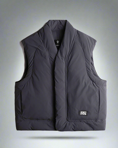 Chic Unisex Winter Vest - winter techwear - Unisex Winter Vest for Outdoor Comfort - View 3