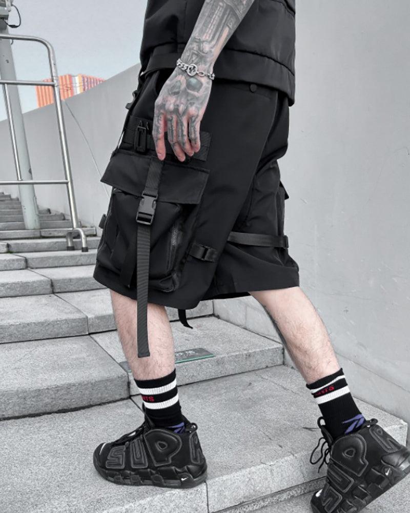 Chic Utility Cargo Shorts -  comfortable durable shorts - Chic Utility Cargo Shorts for Modern Adventurers - View 4