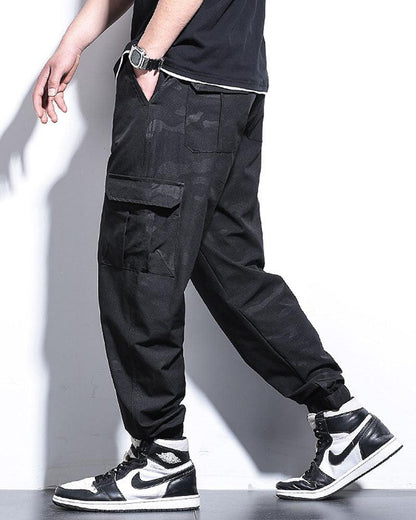 Chill Camo Cargo Trousers -  cargo pants - Lightweight Ice Silk Cargo Trousers for Summer Comfort - View 4