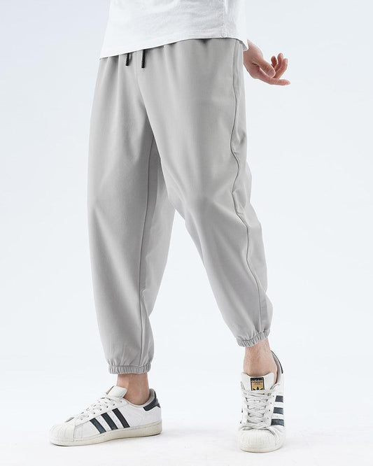Chill Ice Silk Joggers - breathable summer pants - Chill Ice Silk Joggers for Comfortable Summer Wear - Main view