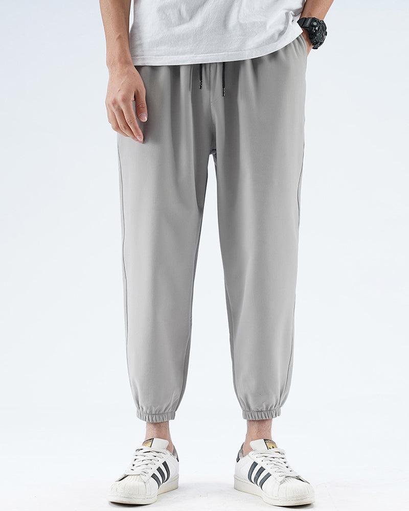 Chill Ice Silk Joggers -  comfortable joggers - Chill Ice Silk Joggers for Comfortable Summer Wear - View 5