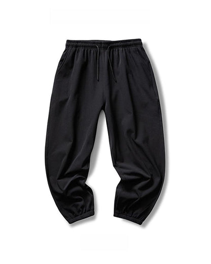 Chill Ice Silk Joggers -  stylish summer wear - Chill Ice Silk Joggers for Comfortable Summer Wear - View 9