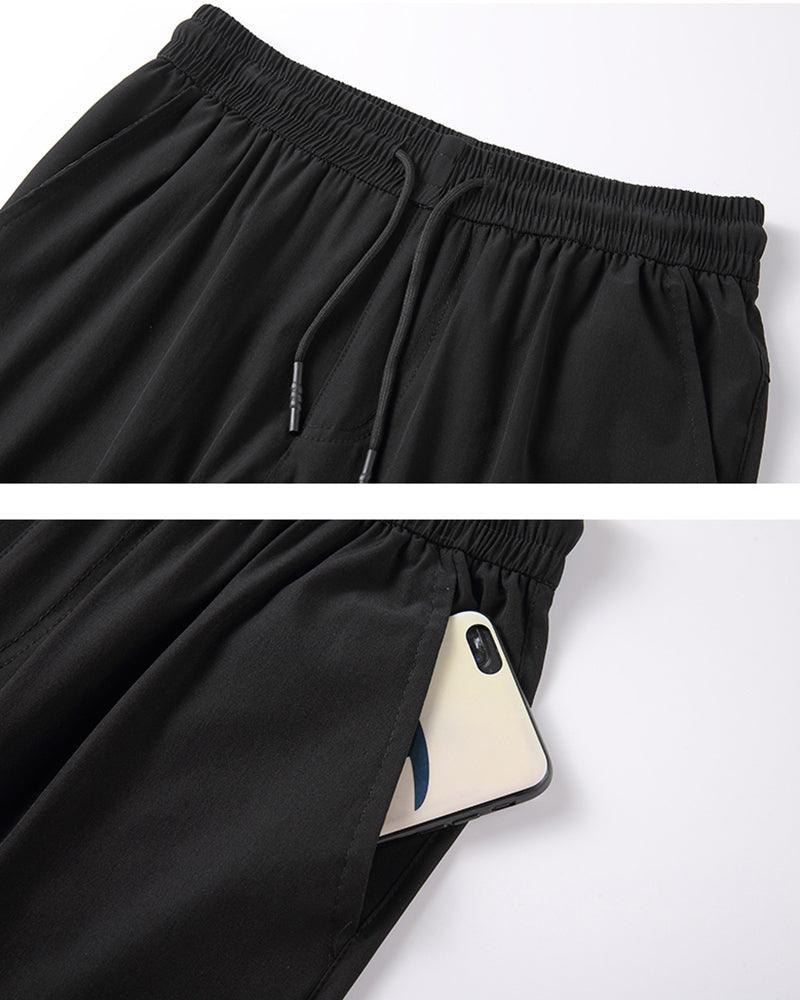 Chill Ice Silk Joggers -  summer pants - Chill Ice Silk Joggers for Comfortable Summer Wear - View 10
