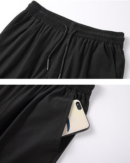 Chill Ice Silk Joggers -  summer pants - Chill Ice Silk Joggers for Comfortable Summer Wear - View 10