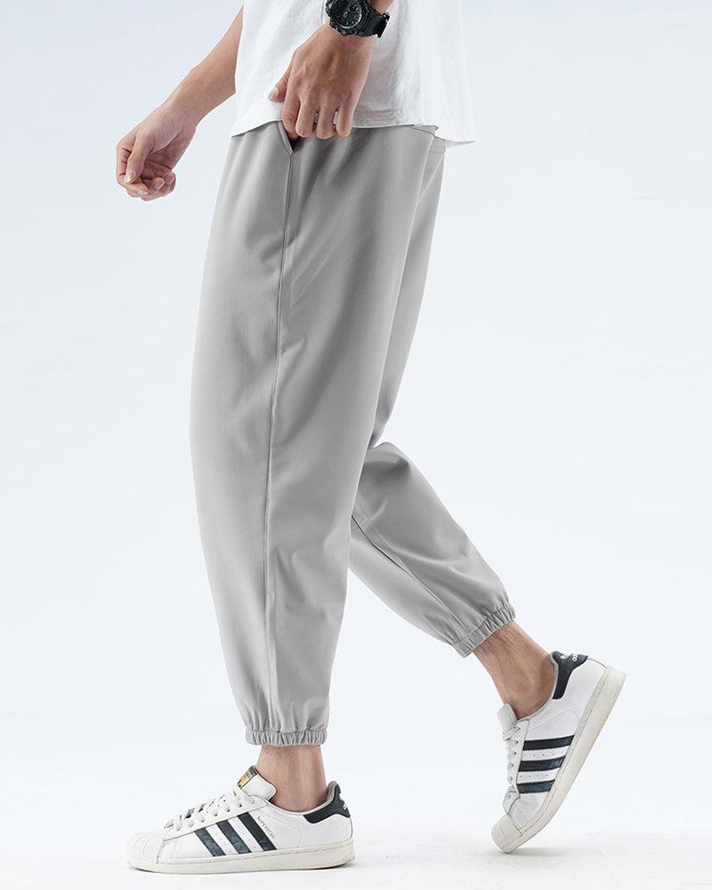 Chill Ice Silk Joggers - Summer Techwear - Chill Ice Silk Joggers for Comfortable Summer Wear - View 3