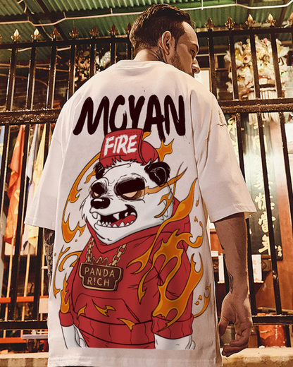 Chill Panda Graphic Tee - comfortable oversized t-shirt - Chill Panda Graphic Tee for Urban Streetwear Style - Main view