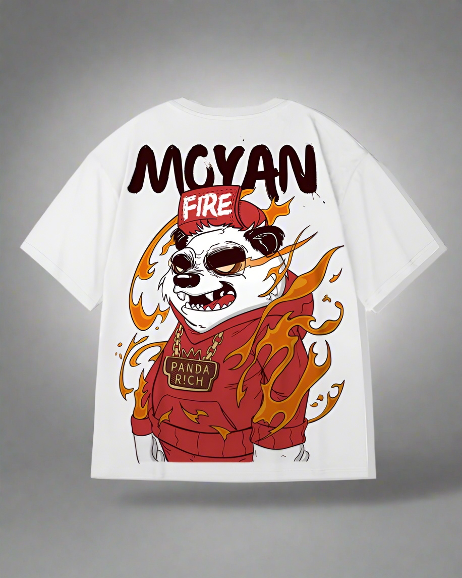 Chill Panda Graphic Tee -  playful panda design - Chill Panda Graphic Tee for Urban Streetwear Style - View 7