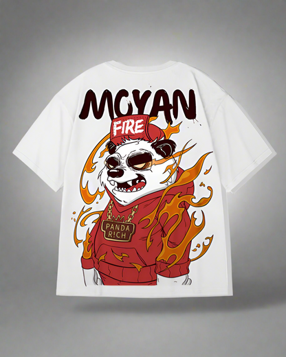 Chill Panda Graphic Tee -  playful panda design - Chill Panda Graphic Tee for Urban Streetwear Style - View 7