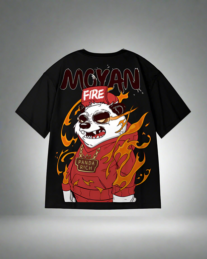 Chill Panda Graphic Tee -  streetwear - Chill Panda Graphic Tee for Urban Streetwear Style - View 8