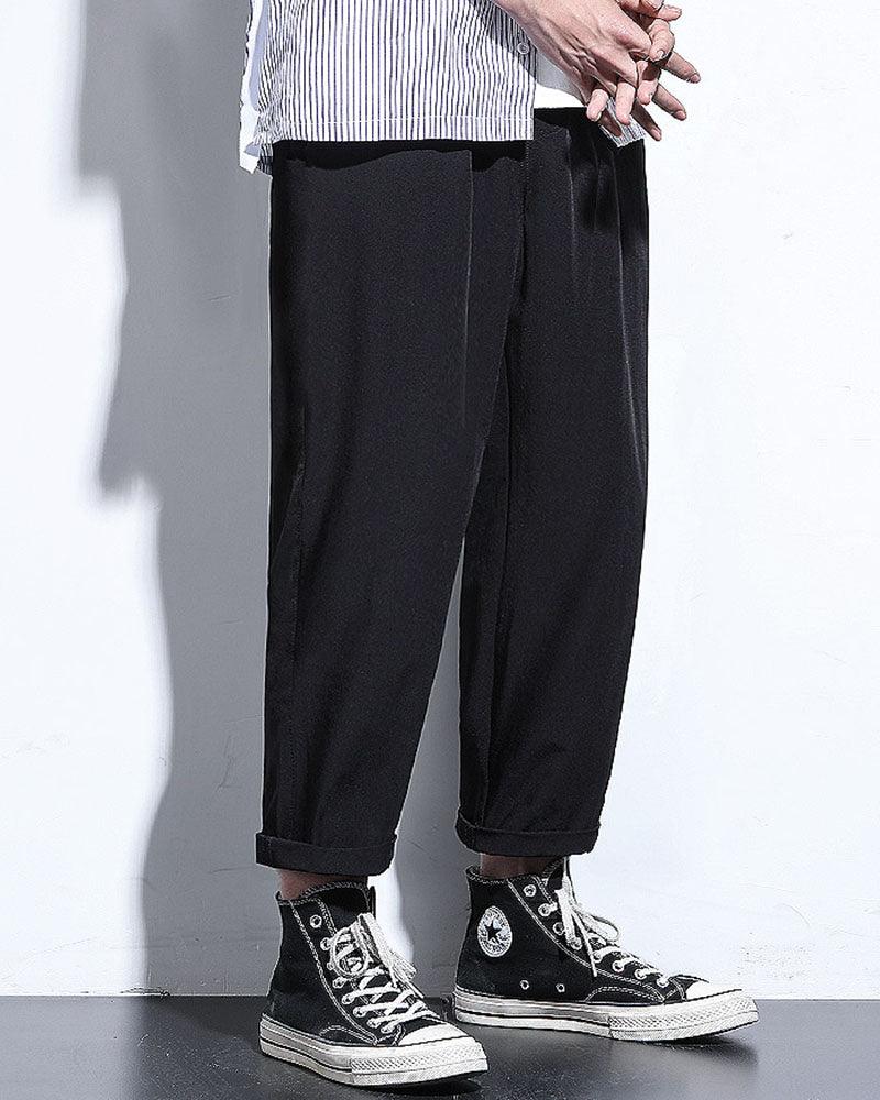Chill-Ready Ankle-Length Tech Pants - ankle-length pants - Chill-Ready Ankle-Length Tech Pants for Summer Wear - Main view