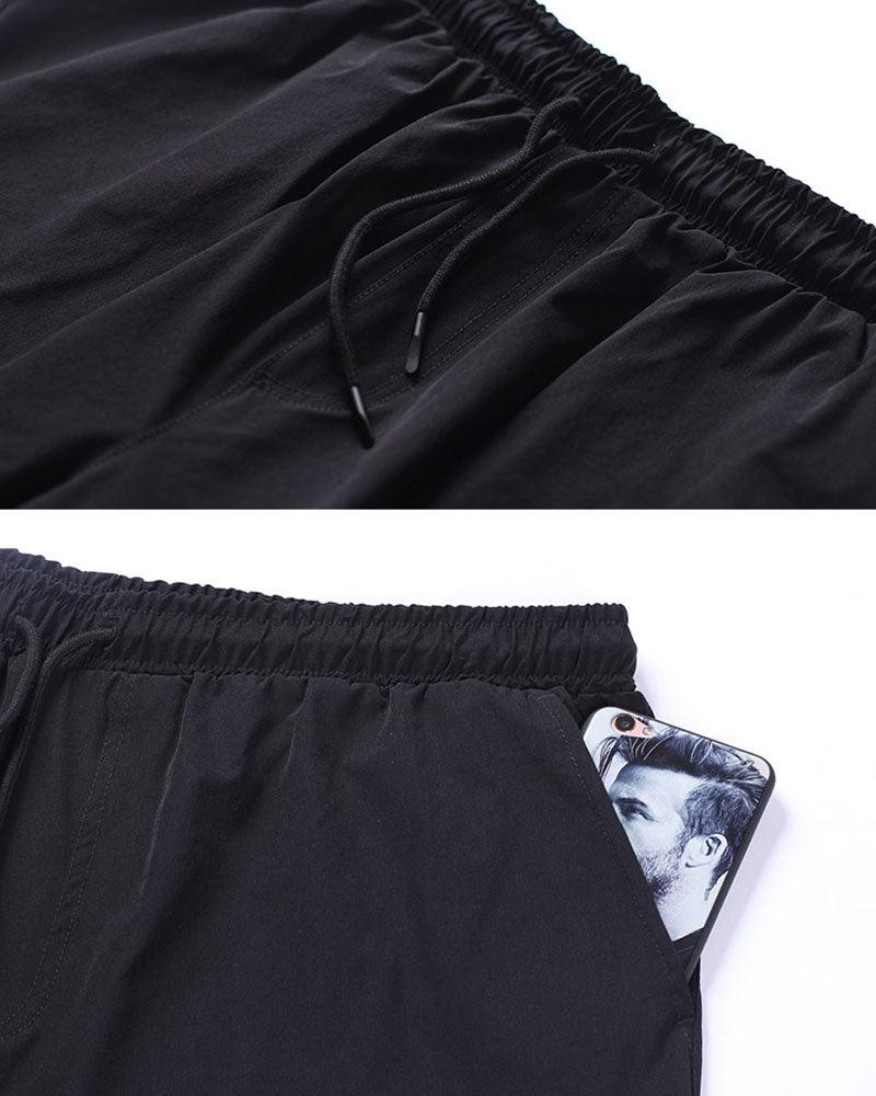 Chill-Ready Ankle-Length Tech Pants -  comfortable techwear pants - Chill-Ready Ankle-Length Tech Pants for Summer Wear - View 4