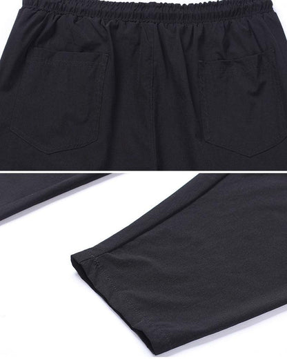 Chill-Ready Ankle-Length Tech Pants -  ice silk pants - Chill-Ready Ankle-Length Tech Pants for Summer Wear - View 5