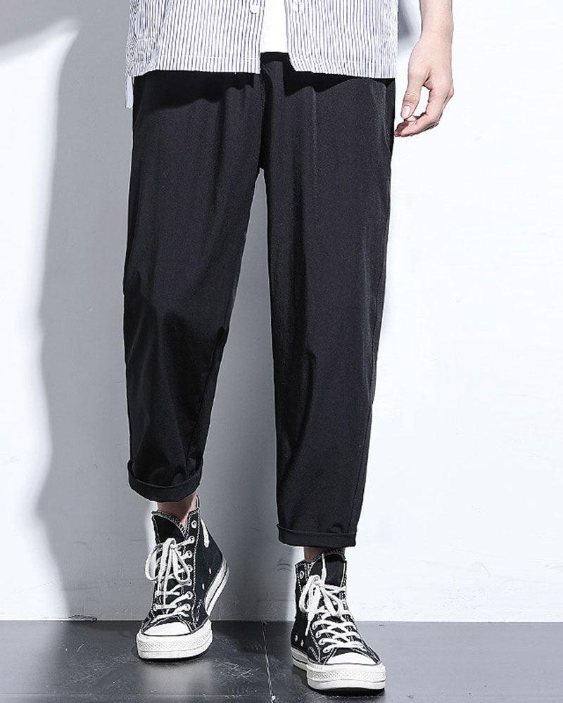 Chill-Ready Ankle-Length Tech Pants - Summer Techwear - Chill-Ready Ankle-Length Tech Pants for Summer Wear - View 3