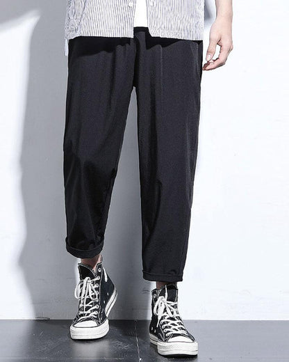 Chill-Ready Ankle-Length Tech Pants - Summer Techwear - Chill-Ready Ankle-Length Tech Pants for Summer Wear - View 3