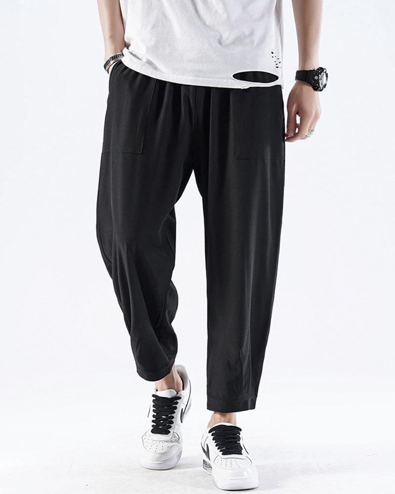Chill-Ready Silk Ankle Pants -  comfortable summer pants - Chill-Ready Silk Ankle Pants for Summer Comfort - View 6