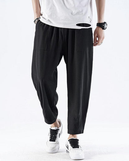 Chill-Ready Silk Ankle Pants -  comfortable summer pants - Chill-Ready Silk Ankle Pants for Summer Comfort - View 6