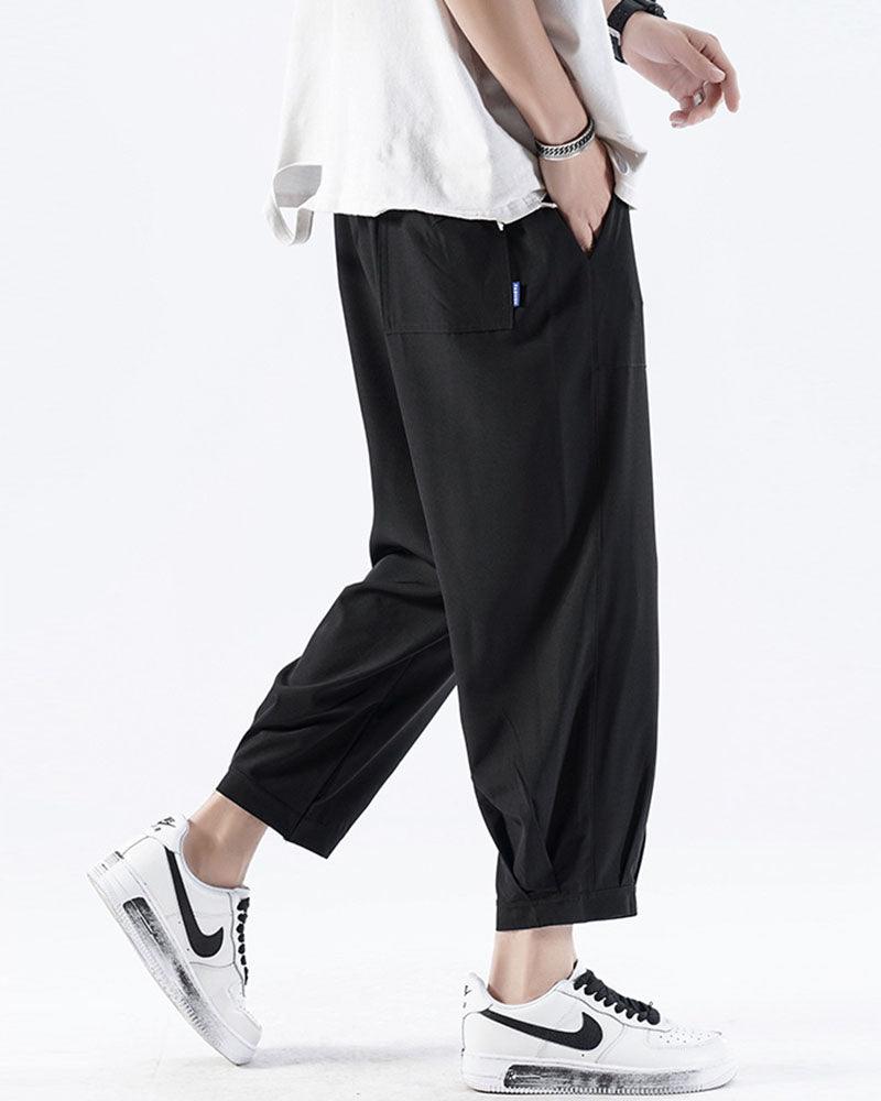 Chill-Ready Silk Ankle Pants -  lightweight - Chill-Ready Silk Ankle Pants for Summer Comfort - View 7