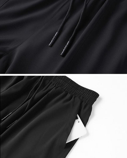 Chill-Ready Silk Ankle Pants -  summer wear - Chill-Ready Silk Ankle Pants for Summer Comfort - View 9