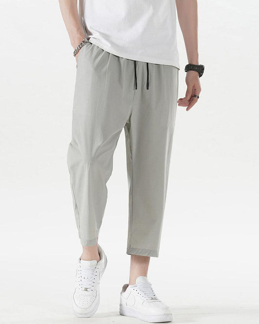 Chill-Ready Silk Calf Pants - BEST SELLERS - Chill-Ready Silk Calf Pants for Summer Style - Main view