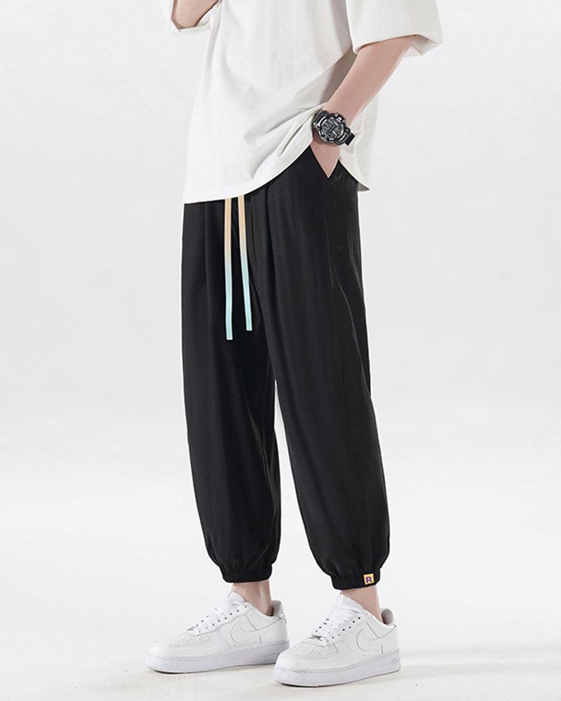 Chill-Ready Silk Jogger Pants -  comfortable pants - Lightweight Silk Jogger Pants for Summer Comfort - View 5
