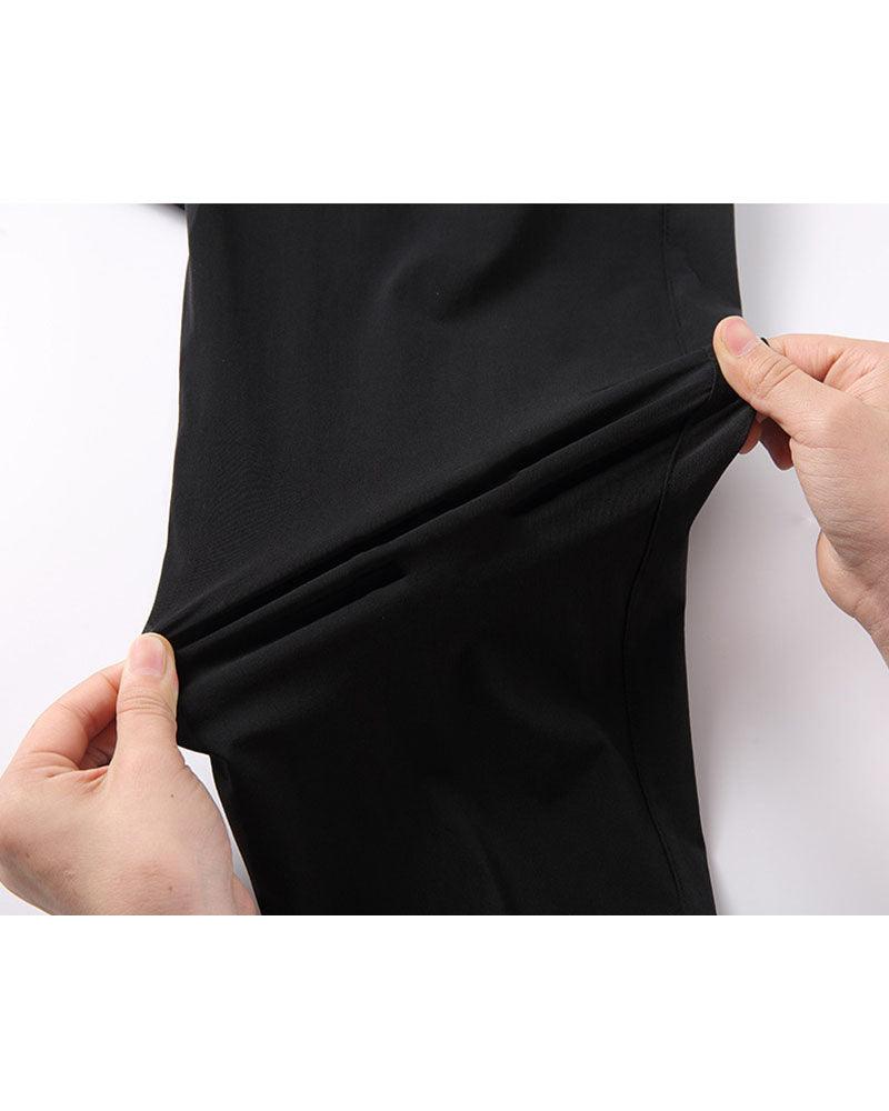 Chill-Ready Silk Jogger Pants - summer joggers - Lightweight Silk Jogger Pants for Summer Comfort - View 10