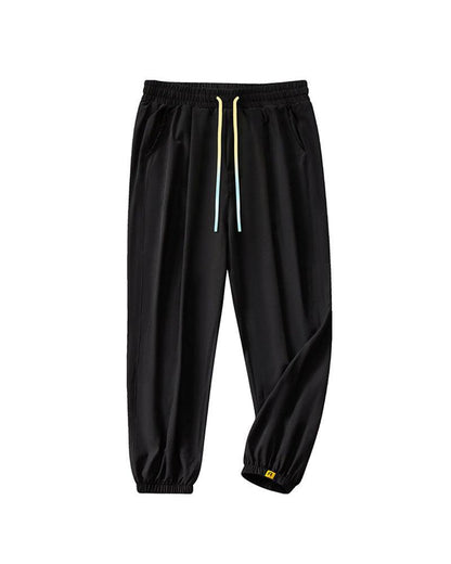 Chill-Ready Silk Jogger Pants -  summer pants - Lightweight Silk Jogger Pants for Summer Comfort - View 8
