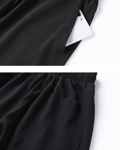 Chill Silk Straight Leg Trousers - ice silk pants - Chill Silk Straight Leg Trousers for Summer Comfort - View 9