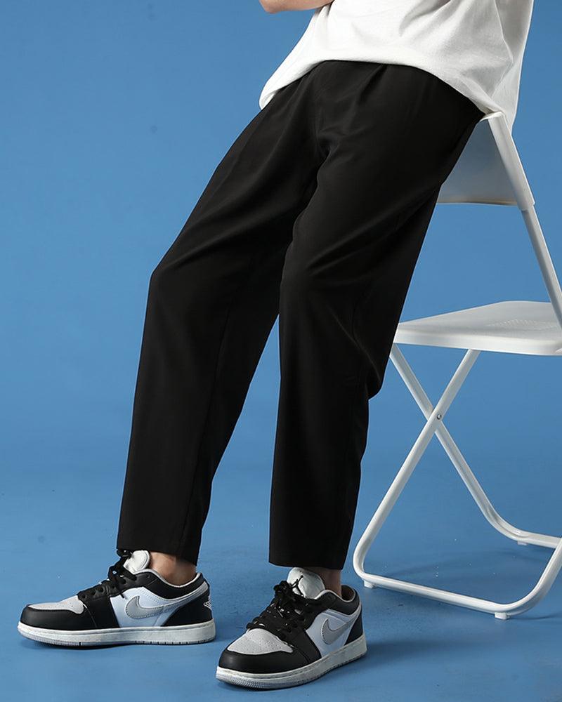 Chill Silk Straight Leg Trousers - Summer Techwear - Chill Silk Straight Leg Trousers for Summer Comfort - View 3