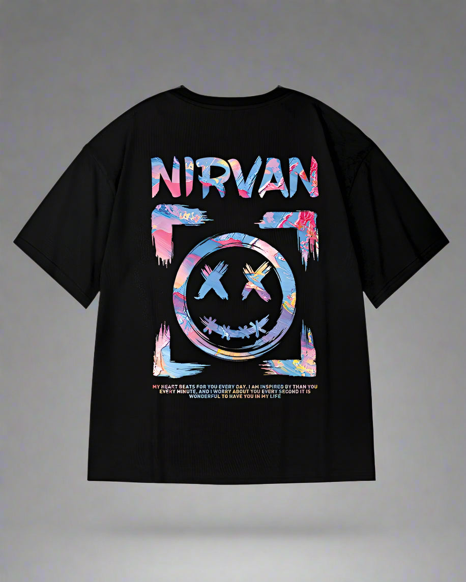 Chill Smiley Graphic Tee - bold graphic t-shirt - Chill Smiley Graphic Tee for Comfortable Street Style - Main view