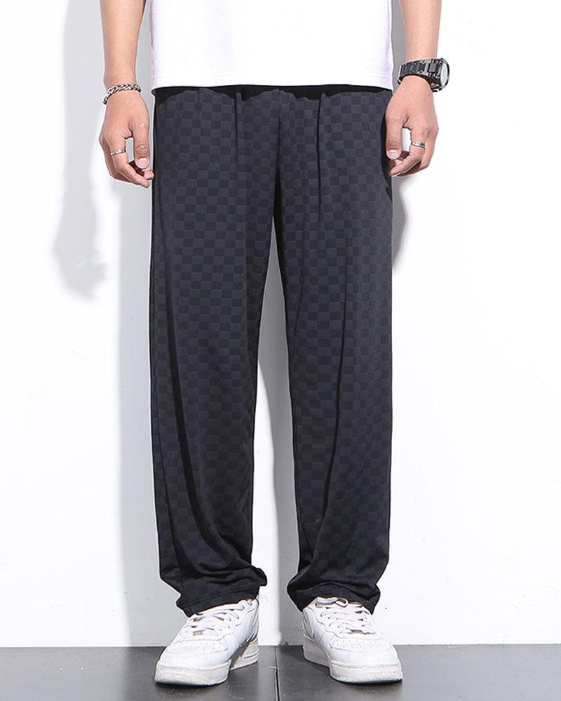 Chill Vibes Checkerboard Pants - checkerboard pants - Chill Vibes Checkerboard Pants for Summer Comfort - Main view