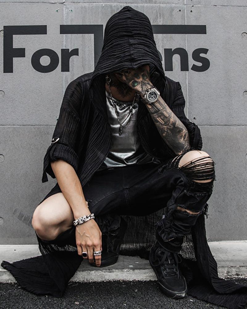 Chill Vibes Lightweight Summer Tee - Summer Techwear - Chill Vibes Lightweight Summer Tee for Urban Style - View 2